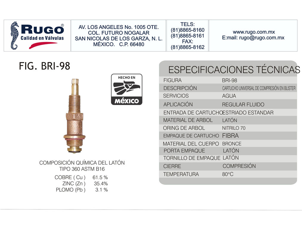 Kör Rugo RUGO >> Productos