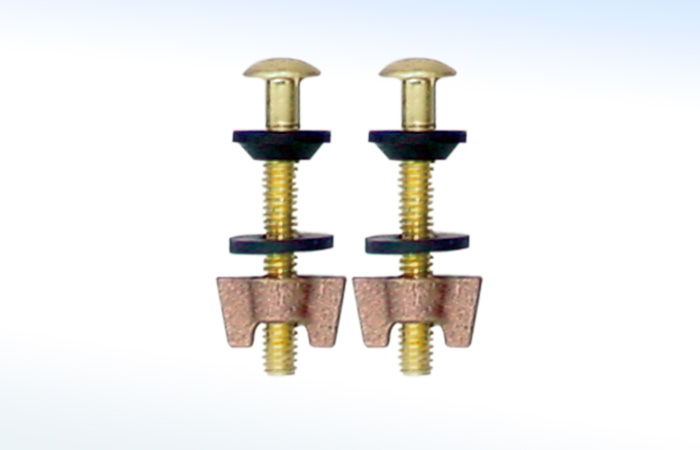 61 RUGO - JUEGO DE TORNILLOS CON MARIPOSA PARA TANQUE BAJO