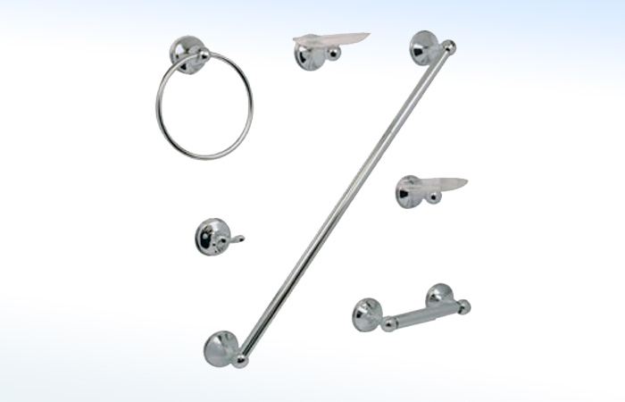 JE14C RUGO - JUEGO DE ACCESORIOS PARA BAÑO