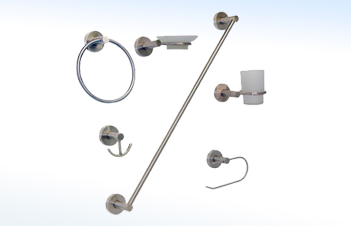 JE20S RUGO - JUEGO DE ACCESORIOS PARA BAÑO