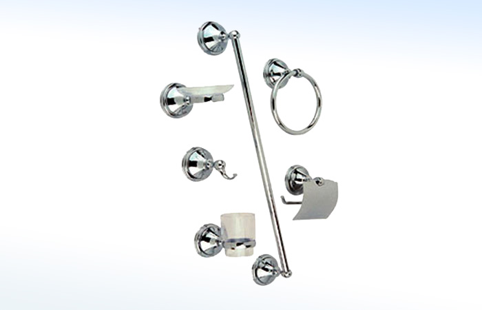 JE32C RUGO - JUEGO DE ACCESORIOS PARA BAÑO