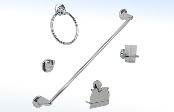 JE91C RUGO - JUEGO DE ACCESORIOS PARA BAÑO