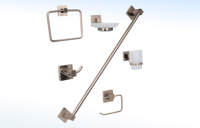 JE95S RUGO - JUEGO DE ACCESORIOS PARA BAÑO