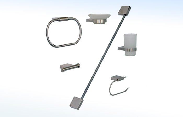 JE97C RUGO - JUEGO DE ACCESORIOS PARA BAÑO
