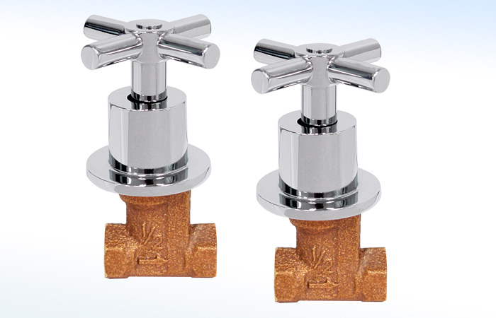 38IM RUGO - LLAVES INDIVIDUALES PARA REGADERA CIERRE A 90° ROSCABLE