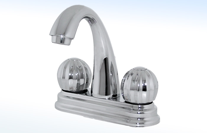 23RC RUGO - MEZCLADORA PARA LAVABO 4” CIERRE DE 90°