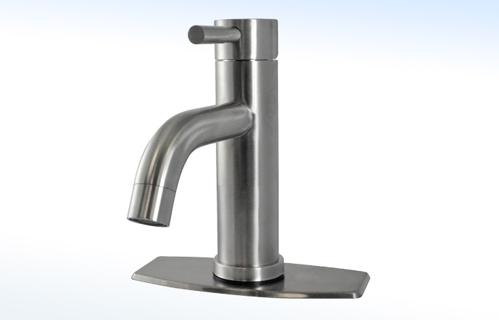 24MTA RUGO - MEZCLADORA MONOMANDO PARA LAVABO CON CHAPETÓN