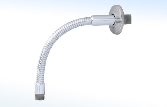 45F RUGO - BRAZO FLEXIBLE Y CHAPETÓN PARA REGADERA DE 30 cm DE LONGITUD