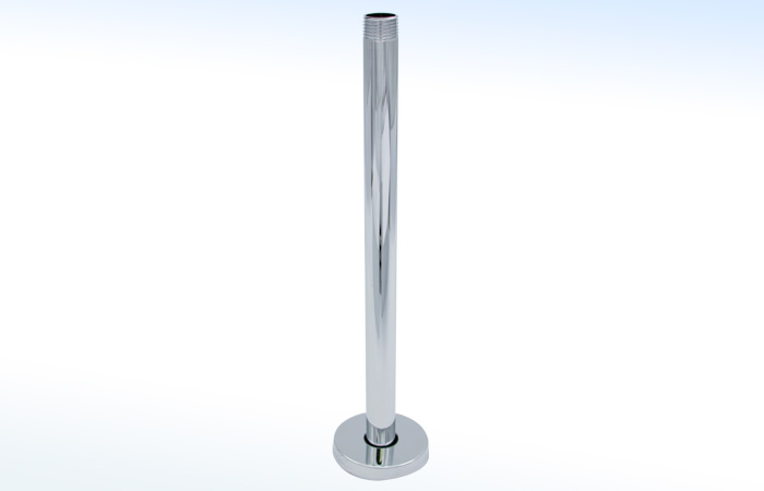 45TR RUGO - BRAZO Y CHAPETÓN PARA REGADERA DE TECHO DE 30 cm DE LONGITUD