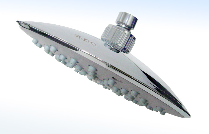 44GA RUGO - REGADERA REDONDA DE 8”Ø SIN BRAZO