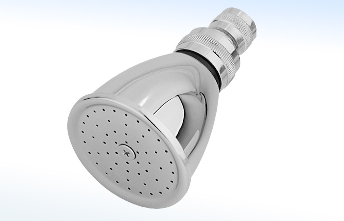 44IC RUGO - REGADERA REDONDA DE 3”Ø SIN BRAZO