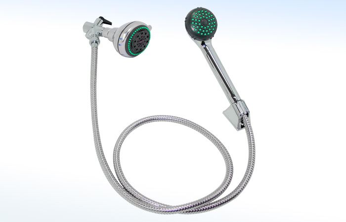 44TPC RUGO - REGADERA TELÉFONO DE 3 1/4”Ø CON 5 FUNCIONES