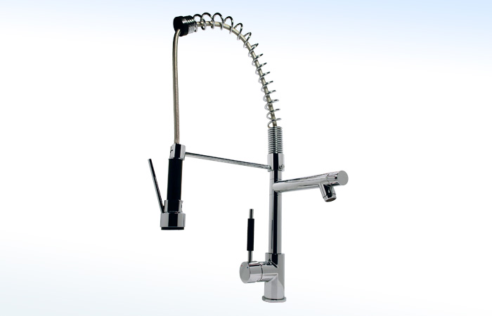 009FM RUGO - MEZCLADORA MONOMANDO PARA FREGADERO CON FUNCIÓN SPRAY