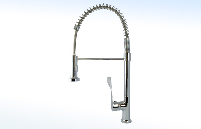 010FM RUGO - MEZCLADORA MONOMANDO PARA FREGADERO CON FUNCIÓN SPRAY