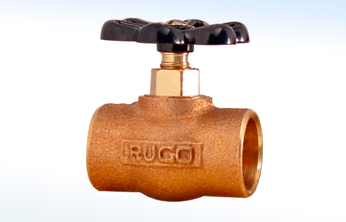 74A RUGO - 13MM.VALVULA GLOBO P/COBRE .ECO.