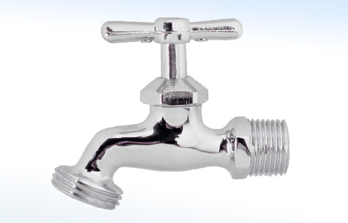 2 RUGO - LLAVE MANGUERA DE 13 MM CROMADA